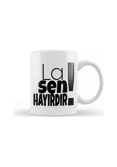La Sen Hayırdır Karadeniz Kupa Bardak Porselen Karışık