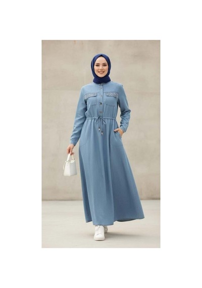 Hb Harma Time Butik Kadın Taş İşlemeli Düğmeli Açık Mavi Kot Elbise Açık Mavi Açık Mavi Hb Harma Time Butik Kadın Taş İşlemeli Düğmeli Açık Mavi Kot Elbise Açık Mavi Açık Mavi