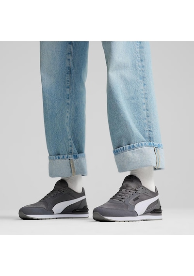 Puma ST Runner v4 Mesh Erkek  Gri Sneaker