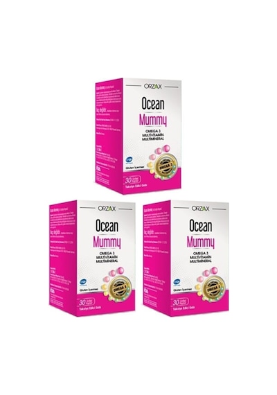 Takviye Edici Ocean Mummy 30 Kapsül 3 Adet