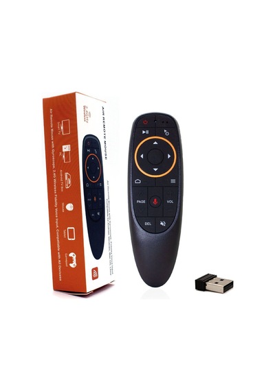 Wellbox Sesli Komut Gyro Hava Haraket Tv Box Bilgisayar Smart Tv Aır Mouse Kumanda