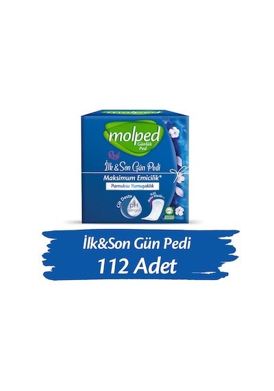 Molped İlk & Son Uzun Günlük Ped 4 x 28'li