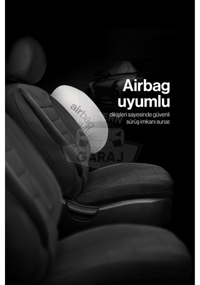 Universal Ortopedik Tay Tüyü Koltuk Kılıfı Ön-arka Takım 2+1 Uyum