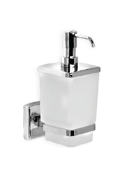 Çelik Banyo Kumru Sıvı Sabunluk Krom Renkli Montajlı