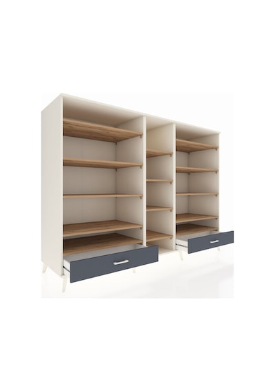 Kronos Dolap 14 Raflı 2 Çekmeceli 220x59x163 Aytaşı-çam/antrasit Atlas Çam/antrasıt - Aytası Kronos Dolap 14 Raflı 2 Çekmeceli 220x59x163 Aytaşı-çam/antrasit Atlas Çam/antrasıt - Aytası