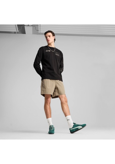 Puma Mmq Şort 624008 83 Kahverengi