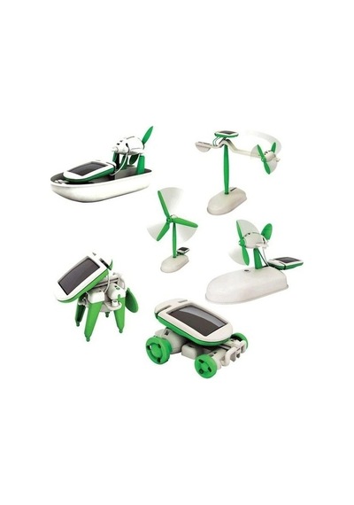 Hubrendy Emin Güneş Enerjili Robot Oluşturma Seti Solar Kit 6 İn 1