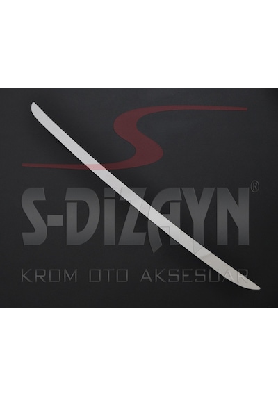 S-Dizayn Volkswagen Golf 7 Krom Bagaj Alt Çıta 2013-2020