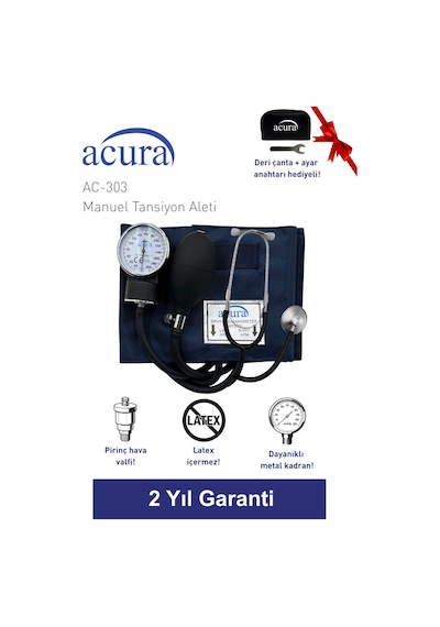 Acura Ac-303 Steteskoplu Manuel Tansiyon Aleti
