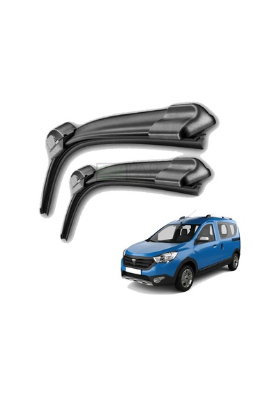 Dacia Dokker Ön Cam Silecek Süpürgesi Takımı 2016 - 2019 Dokker Ön Silecek
