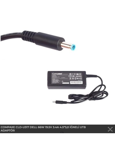 Compaxe Cld-u317 19.5v 3.4a 4.5x3.0 Dell Notebook Adaptörü-208963