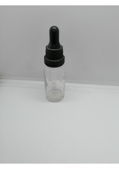 10 Ml Şeffaf Cam Şişe Damlalıklı 24 Adet Diğer