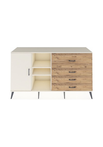Kronos Konsol 4 Raflı 4 Çekmeceli Tek Kapaklı 176x59x99 Aytaşı-a Aytaşı-aytaşı/çam Kronos Konsol 4 Raflı 4 Çekmeceli Tek Kapaklı 176x59x99 Aytaşı-a Aytaşı-aytaşı/çam