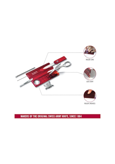 Victorinox 0.7300.t Swisscard Lite Ruby