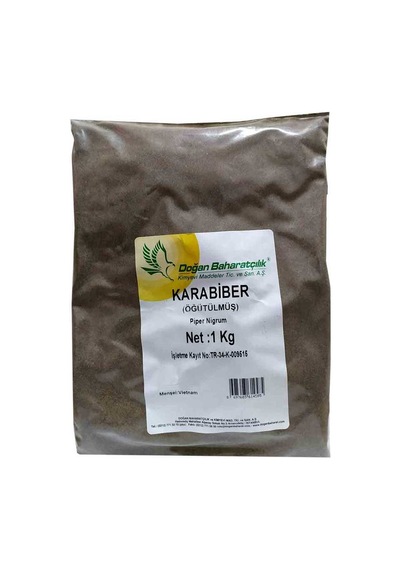 Karabiber Doğal Öğütülmüş Saf 1000 Gr Paket - Zmff-710122