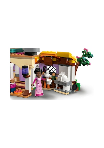 LEGO® ǀ Disney Asha’nın Evi 43231 - 7 Yaş & Üzeri Çocuklar için İnşa Edilebilen Yaratıcı Oyuncak Yapım Seti (509 Parça)