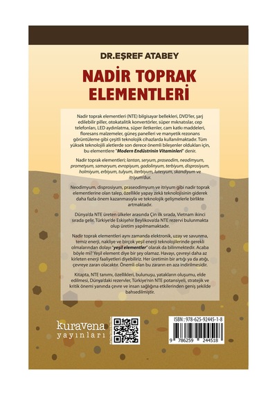 Nadir Toprak Elementleri - Eşref Atabey - Kuravena Yayınları