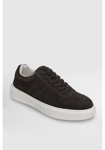Lufian 112230226 Jaques Sneaker Erkek Deri Ayakkabı Kahverengi