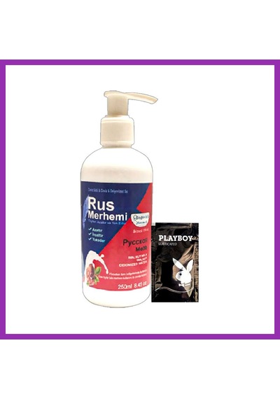 Bezos Playboy Tüylere Krem 250 Ml Ceviz Sütlü & Cevizli Rus Merhemi + Yanında Jel Bty