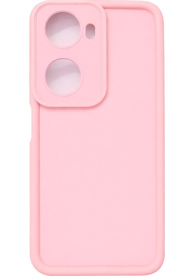 Huawei Nova 11 Se Ve Nova 12 Se Uyumlu Kamera Çıkıntılı Mat Silikon Telefon Kılıfı Pembe