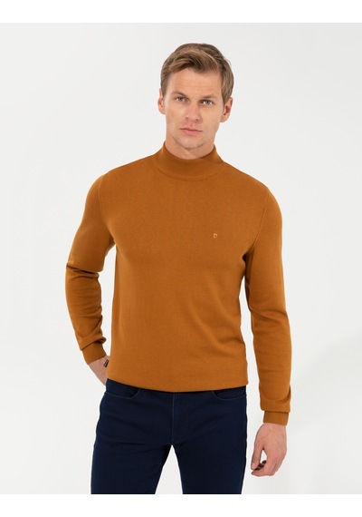 Pierre Cardin Erkek Kahverengi Kazak /triko 50256965-vr163 Kahverengi