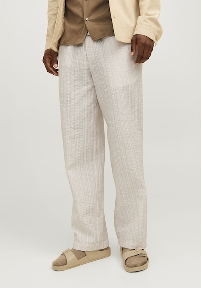 Jack & Jones Erkek Rahat Kesim Jogger Pantolon - Bill 12258597 Moonbeam Bej
