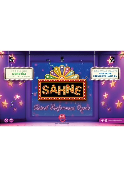 Sahne Teatral Performans Kutu Oyunu - Nar Oyunları