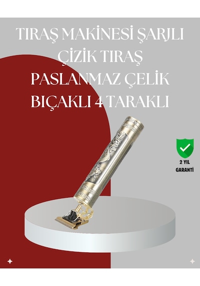 Taşınabilir Alüminyum Gövdeli Tıraş Makinesi - Lisinya