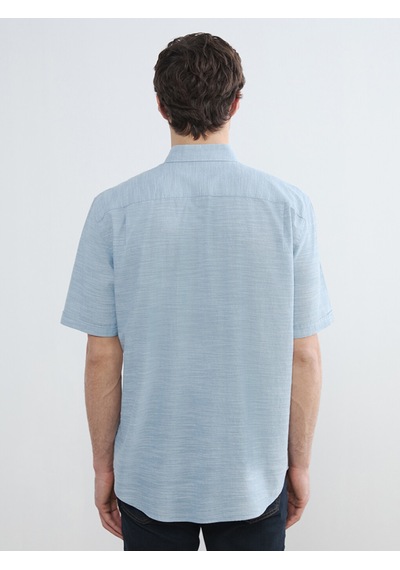 Lcwaıkıkı Classic Mavi Regular Fit Poplin Erkek Gömlek