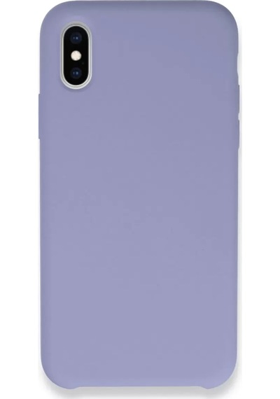 Newface  Apple  Uyumlu iPhone Xs Max Kılıf Lansman Legant Silikon - Lila