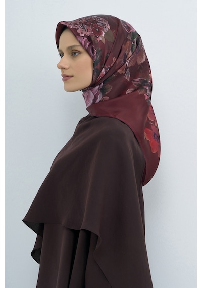 Armine Saf İpek Sura Eşarp-2026 İlkbahar-yaz- 952000d Bordo