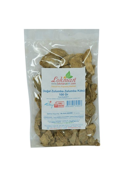 Zulumba Zalumba Kökü Doğal 100 Gr Paket