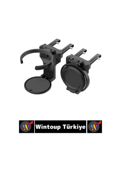 Kompakt Dayanıklı Kolay Montaj Termos Şişe Kutu İçecek Oto Araç İçi Katlanabilir Bardak Tutucu