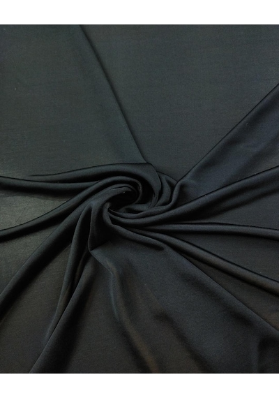 Siyah Renkte Denye Jarse Kumaş En 160 Cm X Boy 190 Cm -10367 Siyah