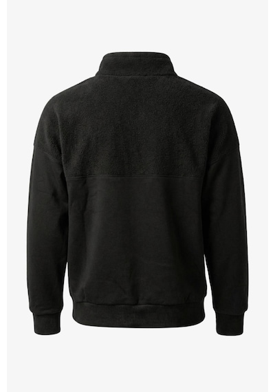 Manta 1/2 Zip Erkek Sweatshirt-31750 siyah