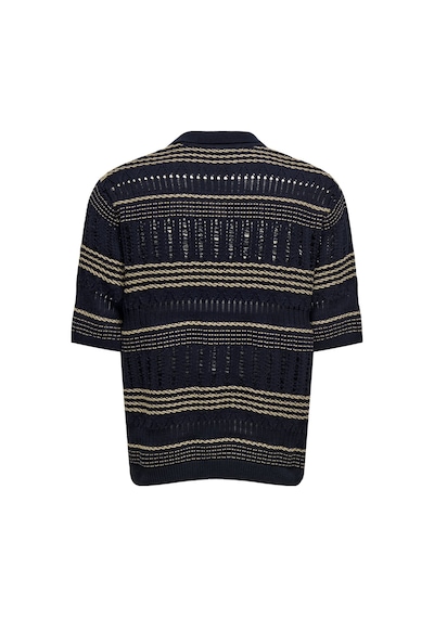 Only & Sons Onskarlos Rlx Ss Resort Polo Knıt Erkek Mavi Kazak - 22033570