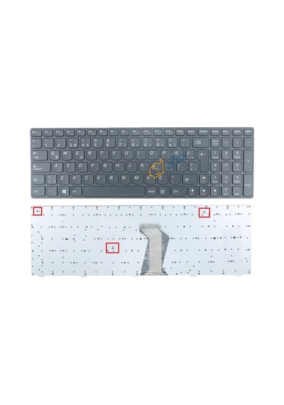 Lenovo B570, Z570, B590 Notebook Klavyesi, Laptop Tuş Takımı Siyah Tr / Kl0606apt