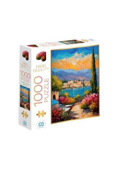 Çiçekli Veranda Puzzle 1000
