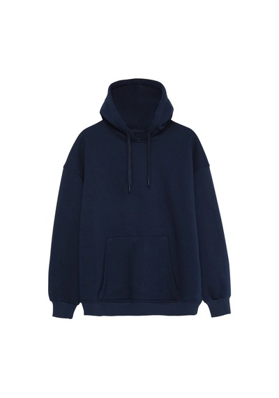 Ollacollection Kanguru Cepli Sweatshirt Lacivert
