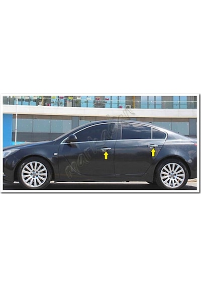 Markadan Opel Insignia Krom Kapı Kolu 2009 Sonrası 4 Kapı Paslanm