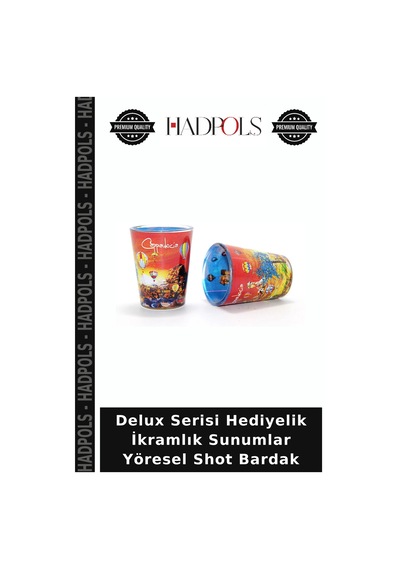 Delux Serisi Hediyelik İkramlık Sunumlar Yöresel Shot Bardak