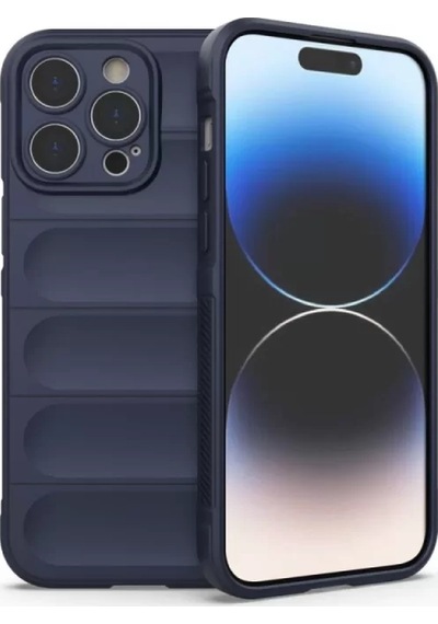 Newface Apple İphone 16 Pro Kılıf Optimum Silikon - Lacivert