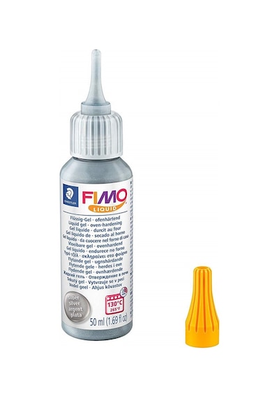 Staedtler Fimo Liquid Deco Gel Sıvı Fimo-Yapıştırıcı 50 Ml Gümü
