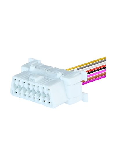 Obd Soketi Beyaz 16 Pin Kablolu
