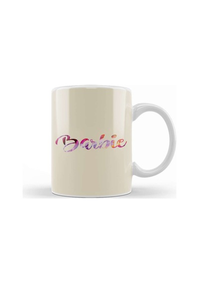 Barbie Design Kupa Bardak Porselen Karışık