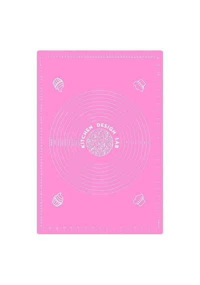 Pembe 1 Sınıf Kaliteli Silikon Hamur Açma Matı Büyük Boy Ölçülü 45 Cm X 65