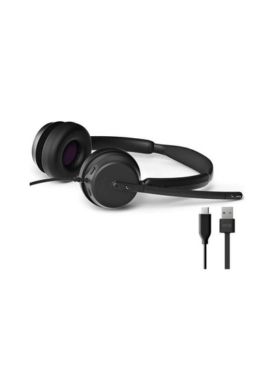 Epos Impact Kablolu 460 Çift Taraflı Usb-a/usb-c Kulaküstü Kulaklık