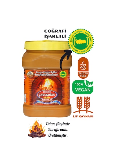 Odun Ateşinde Bozkır Tahini Kepekli 12'li Paket