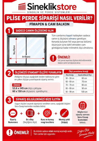 Gri Plise Perde Katlanır Cam Balkon, Mutfak, Salon Ve Ofis Perdesi
