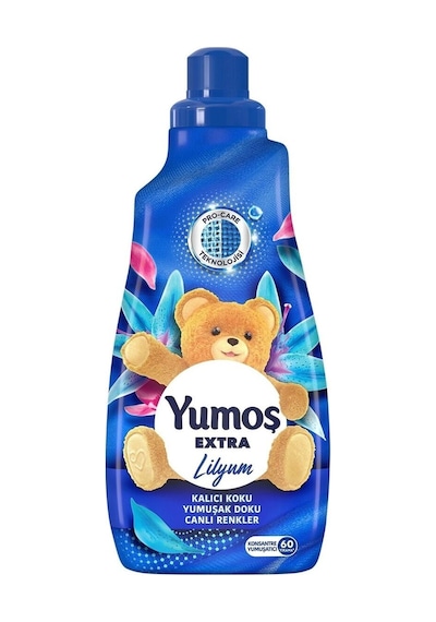 Yumoş Extra Konsantre Çamaşır Yumuşatıcısı Kalıcı Koku Renkliler Için Lilyum 1440 Ml 60 Yıkama Diğer